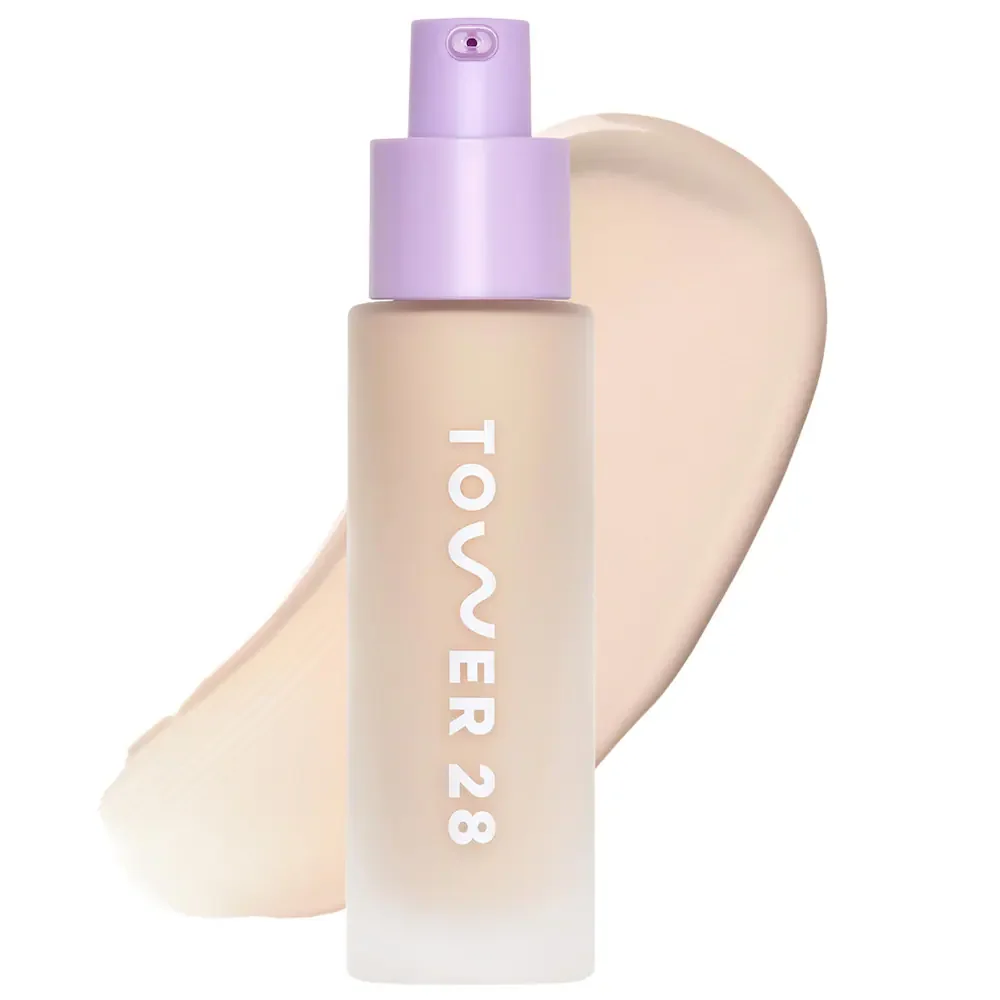 Swipe Serum Non-Acnegenic Foundation with Medium Buildable Coverage in 4C Crystal Cove