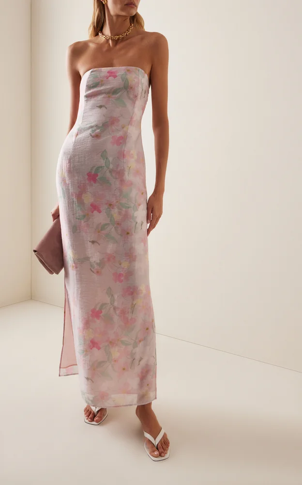 Elora Organza Maxi Dress