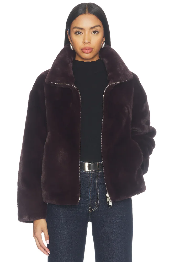 Brooks Faux Fur Coat