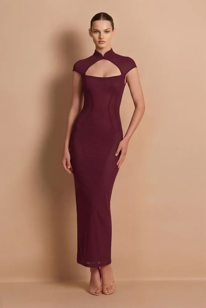 Tatum Cap Sleeve Midi
