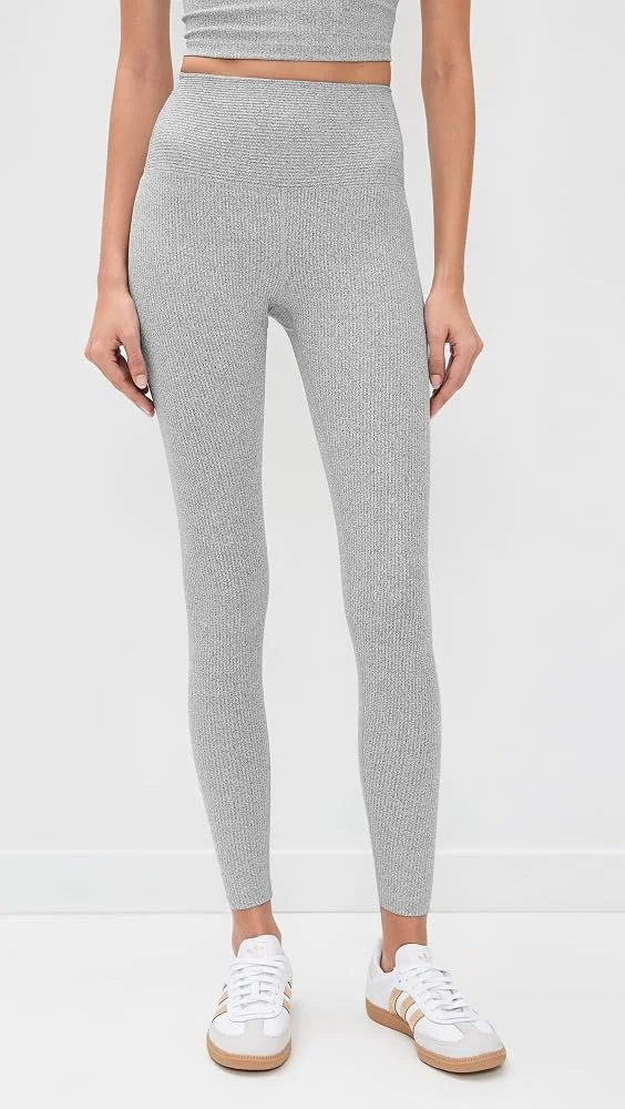 The Ribbed Ankle Leggings