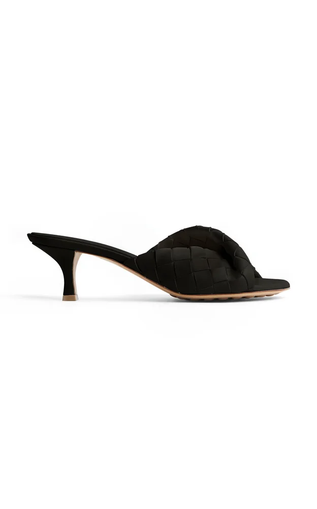 Blink Intrecciato Leather Mules