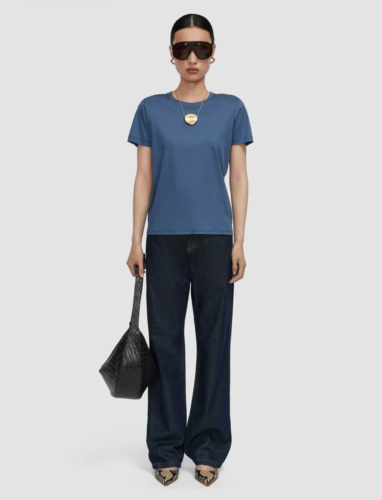 Livia Mercerised Cotton T-Shirt