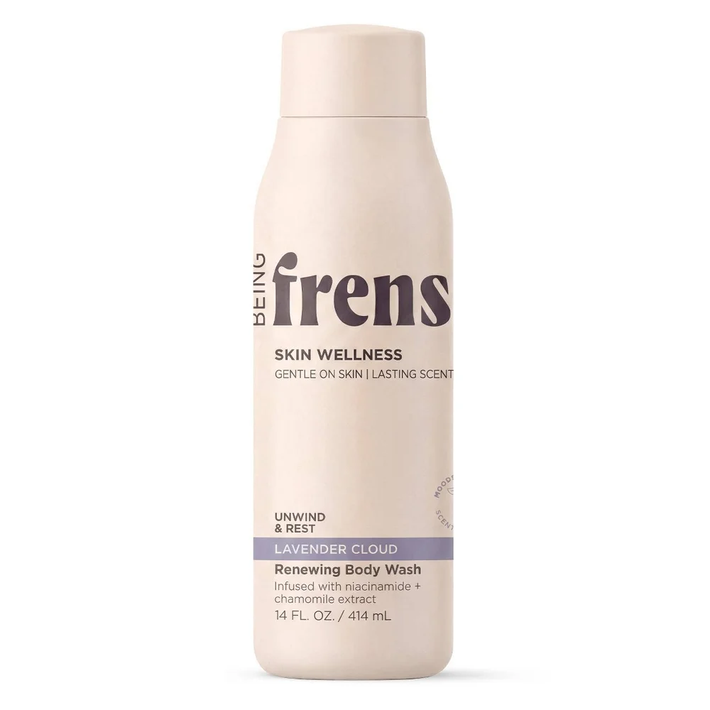 Renewing and Hydrating Clean Body Wash with Niacinamide - Floral Lavender Cloud