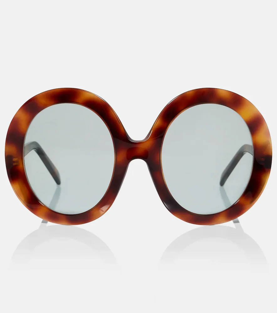 Disc oversized sunglasses