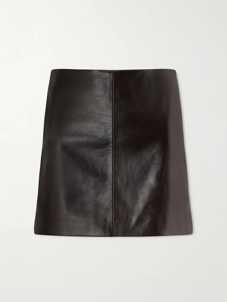 Melody Leather Mini Skirt
