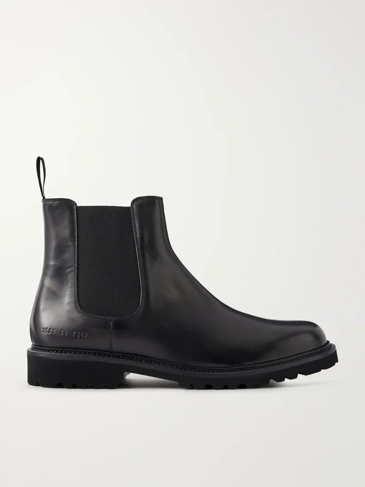 Piuma Leather Chelsea Boots