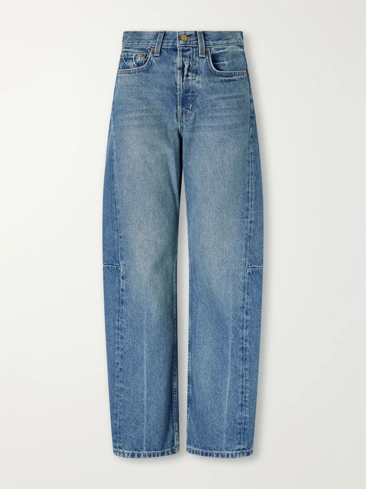 Slim Lasso high-rise wide-leg jeans