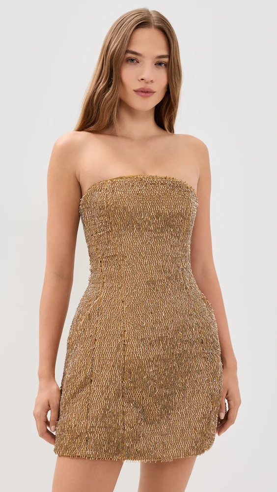 Florine Hourglass Mini Dress