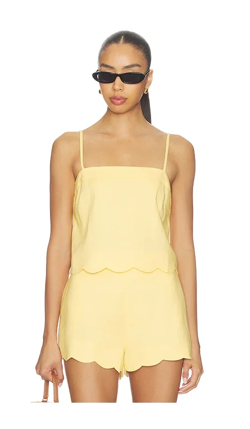 Grazia Scallop Hem Cami