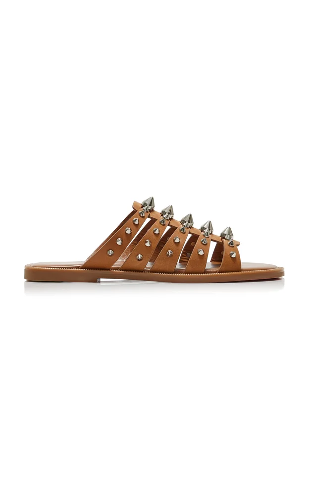 Charja Studded Leather Sandals
