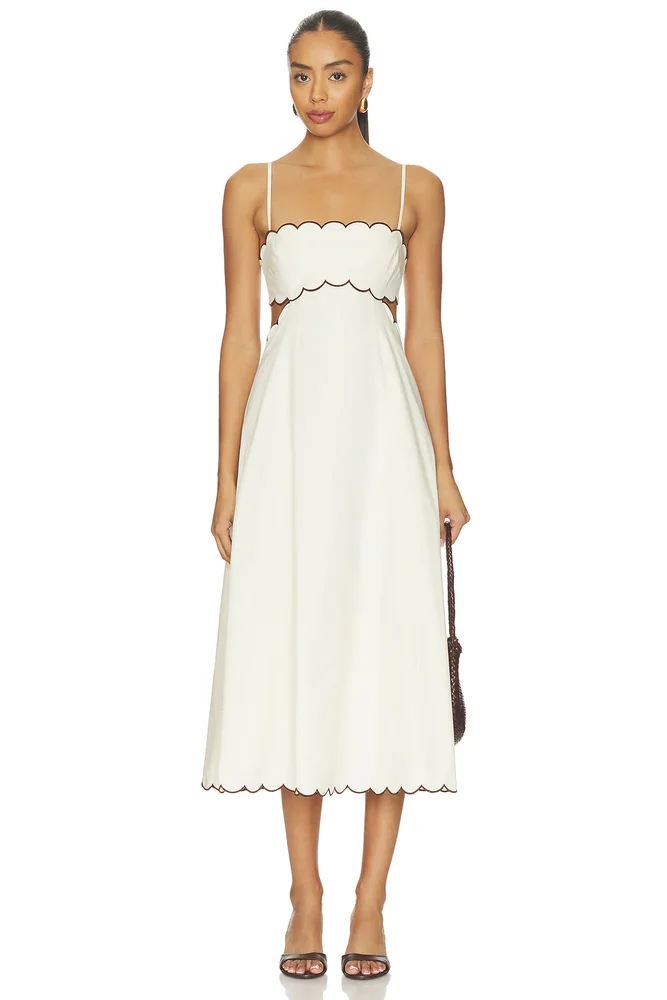 Vento Midi Dress in Jersey