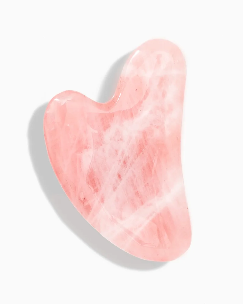 Rose Quartz Gua Sha in Teardrop