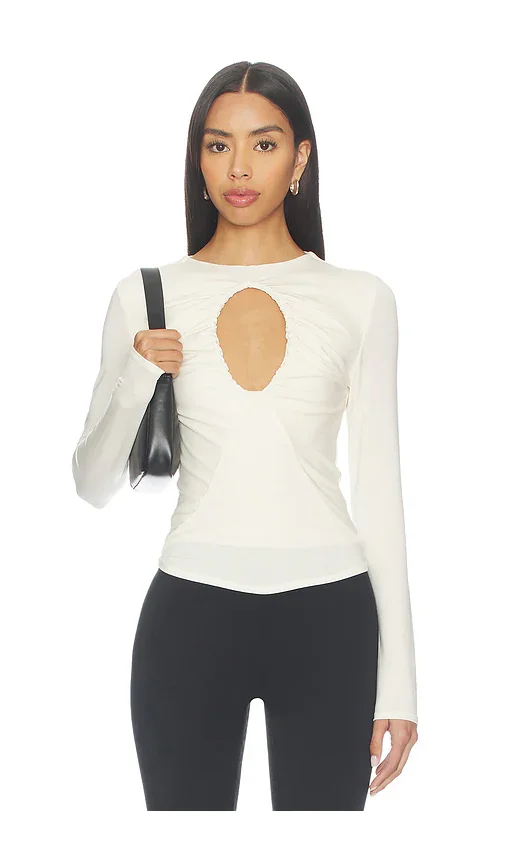 Demi Keyhole Top The Line by K