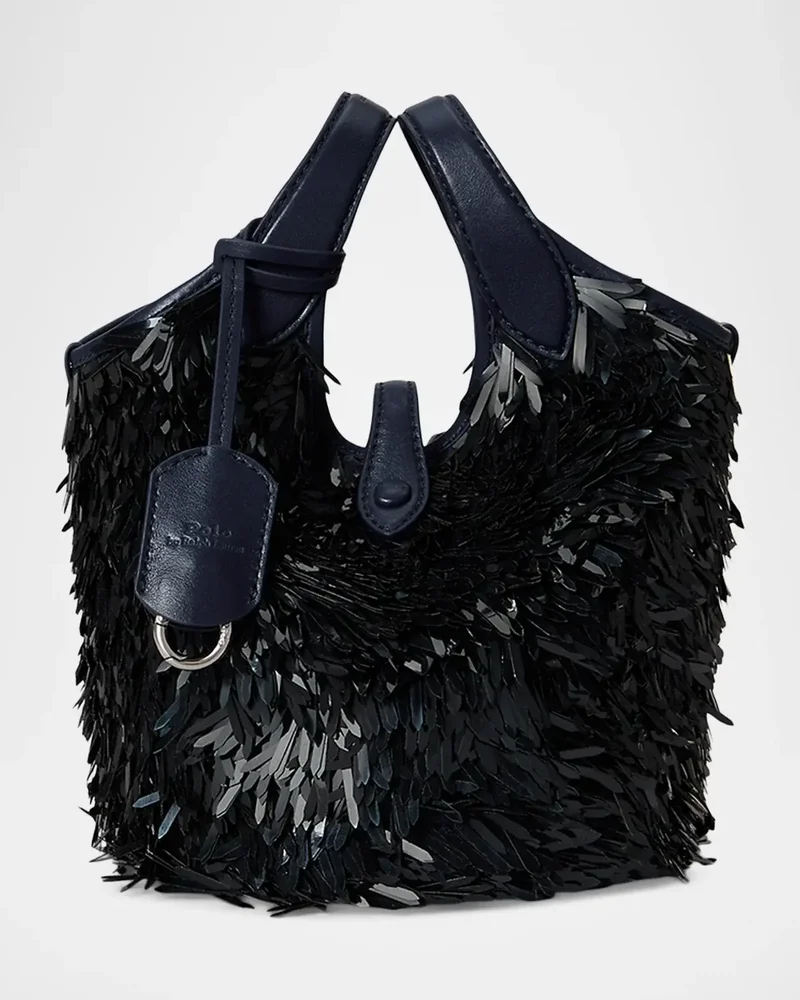 Polo Play Beaded Tote & Crossbody Bag