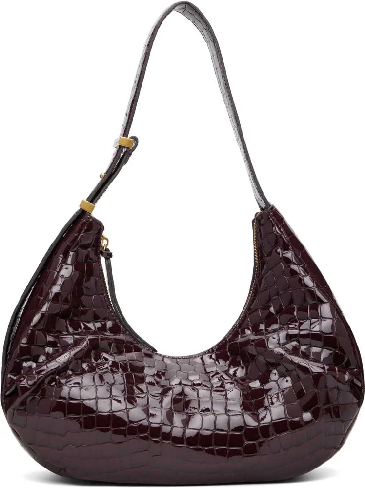 Burgundy Hudson Leather Bag