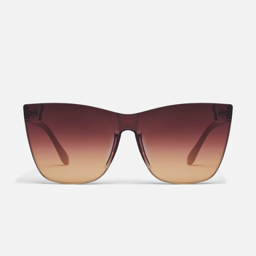 Come Thru Sunglasses, Black / Iris Glow