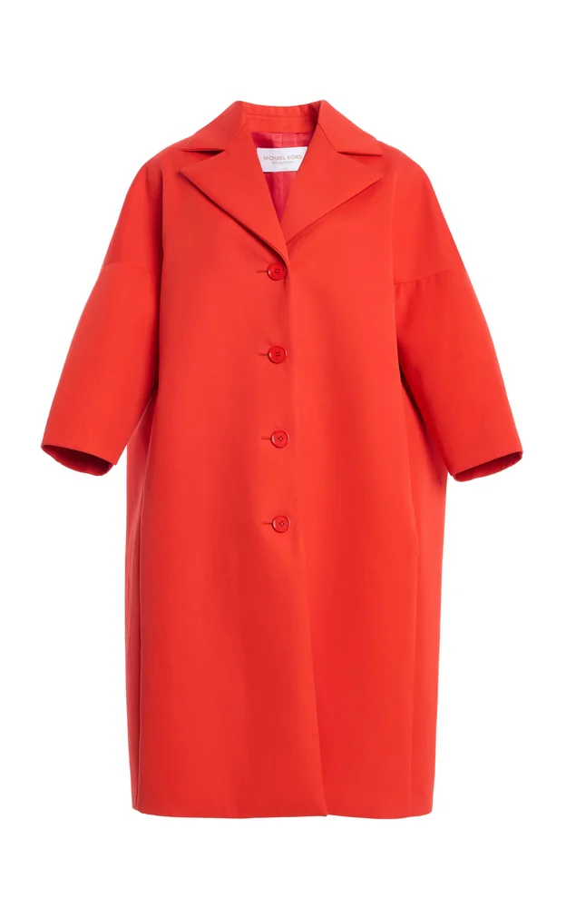 Slouch Cotton-Blend Coat