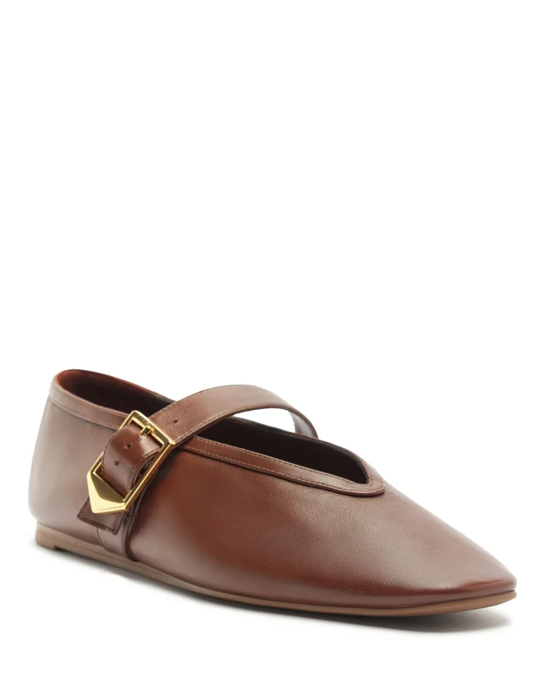 Women's Vick Buckled Mary Jane Flats
