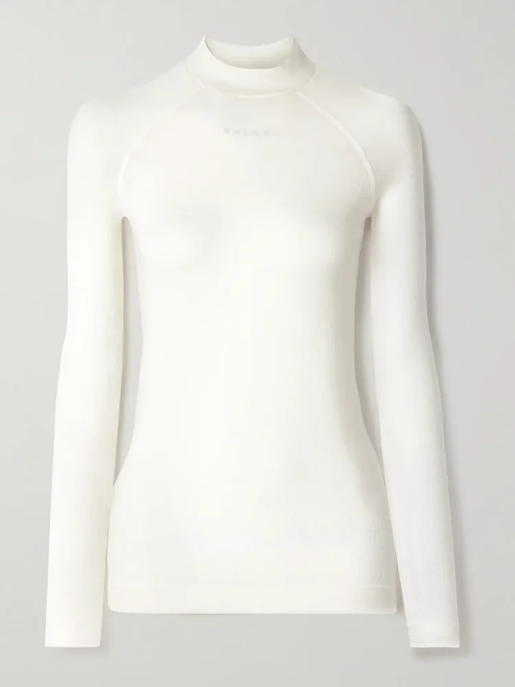 Nordic wool-blend top