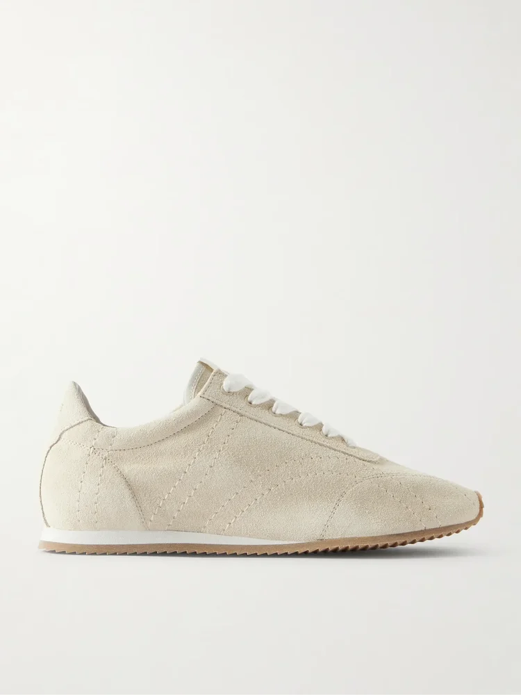 Flex suede sneakers