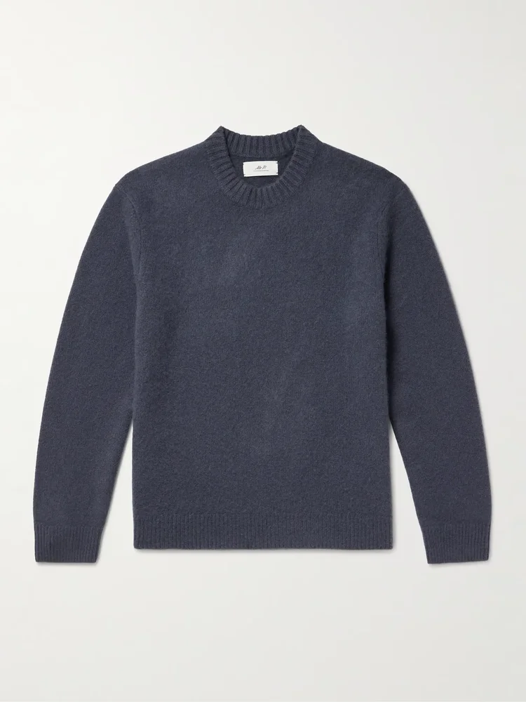 Brushed-Cashmere Sweater