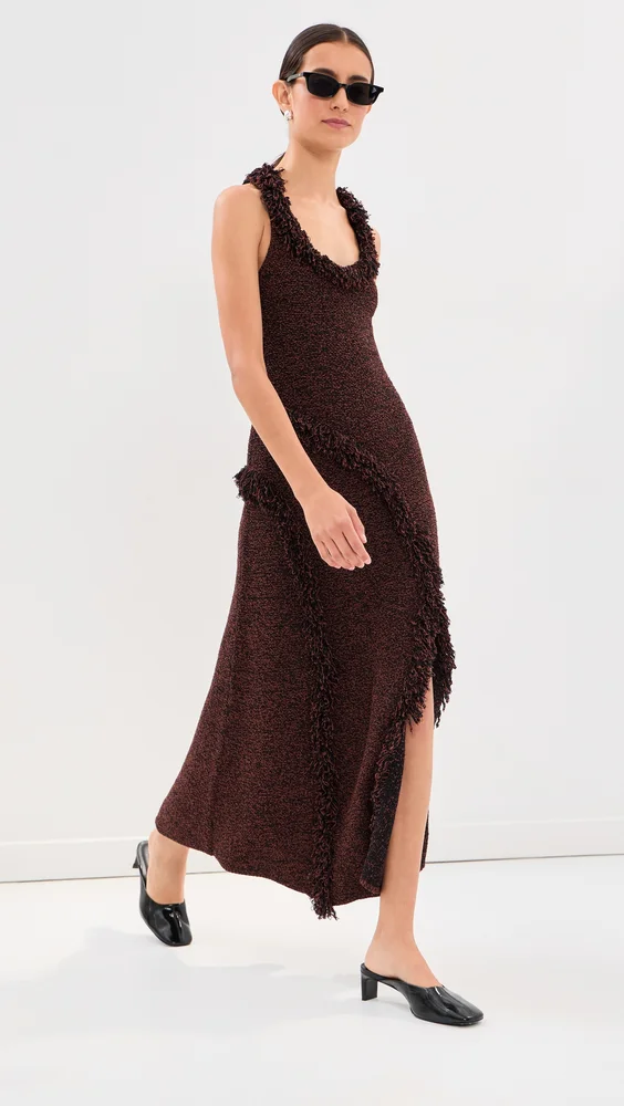 Nilo Textured Jacquard Dress