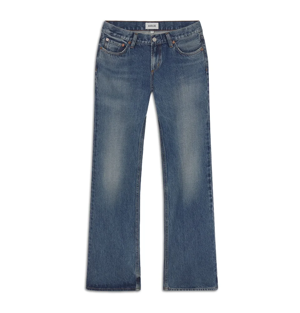Low Rise Boot Jeans in Margin