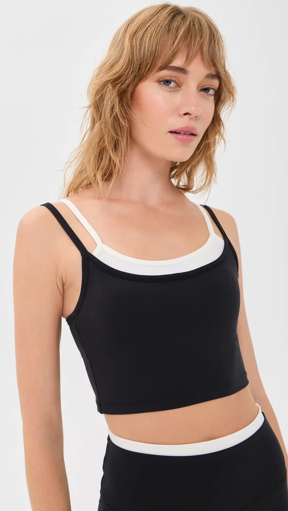Flex Active Ribbed Layered Tank