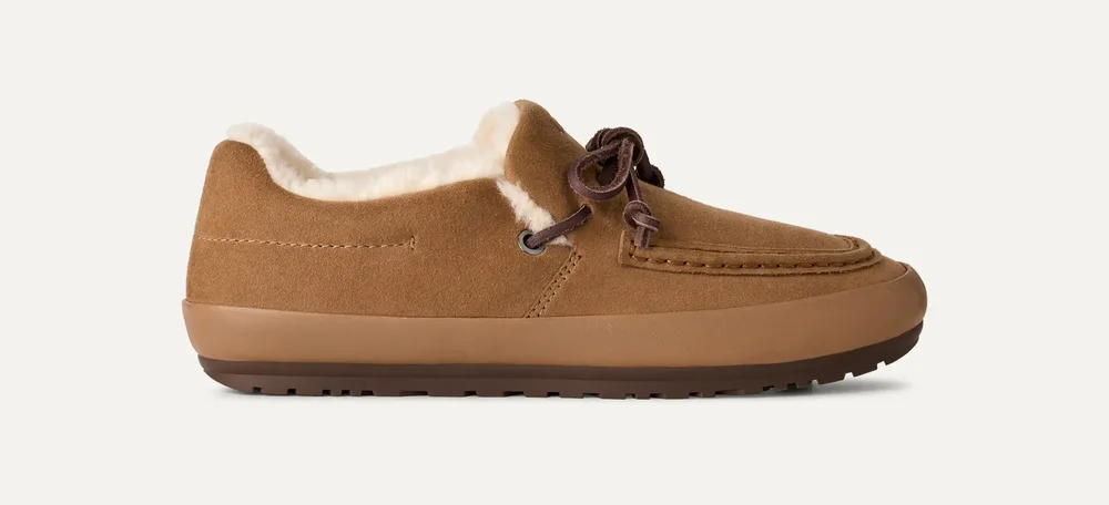 Quill Slip-On in Chestnut