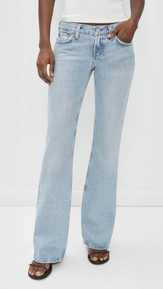 Low Rise Bootcut Jeans