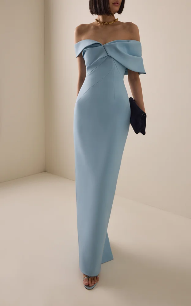 Maddie Off-The-Shoulder Gown
