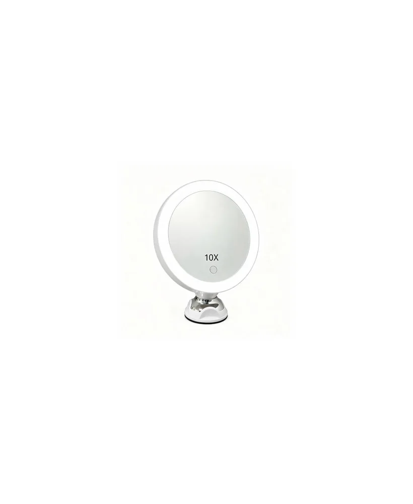 10x Magnifying Lighted Makeup Mirror