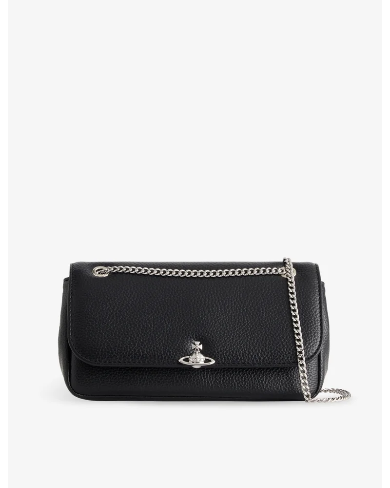 Chain Faux-Leather Cross Body Bag
