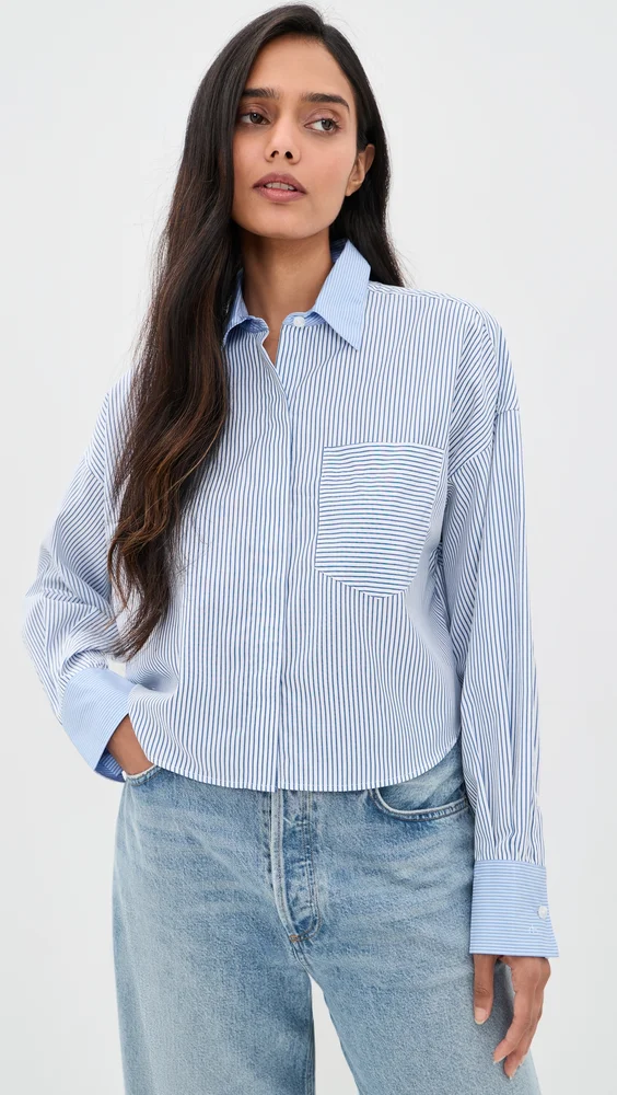 Marin Multi Stripe Poplin Shirt