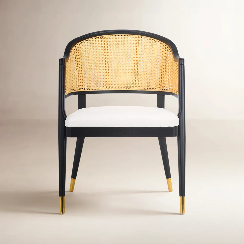 Godfrey Cane Back Arm Chair