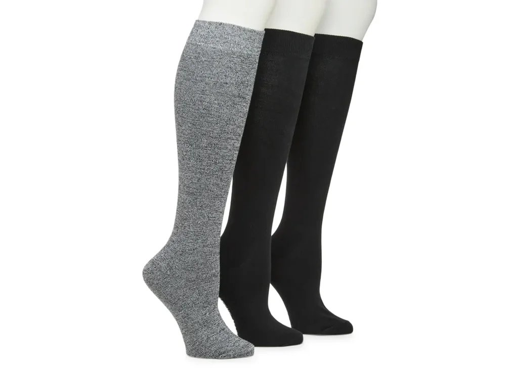 Marled Women's Knee Socks, 3 Pack