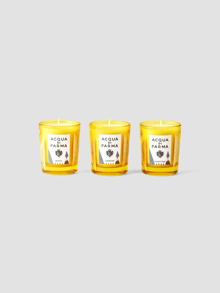 Holiday 3-Piece Scented Candle Set