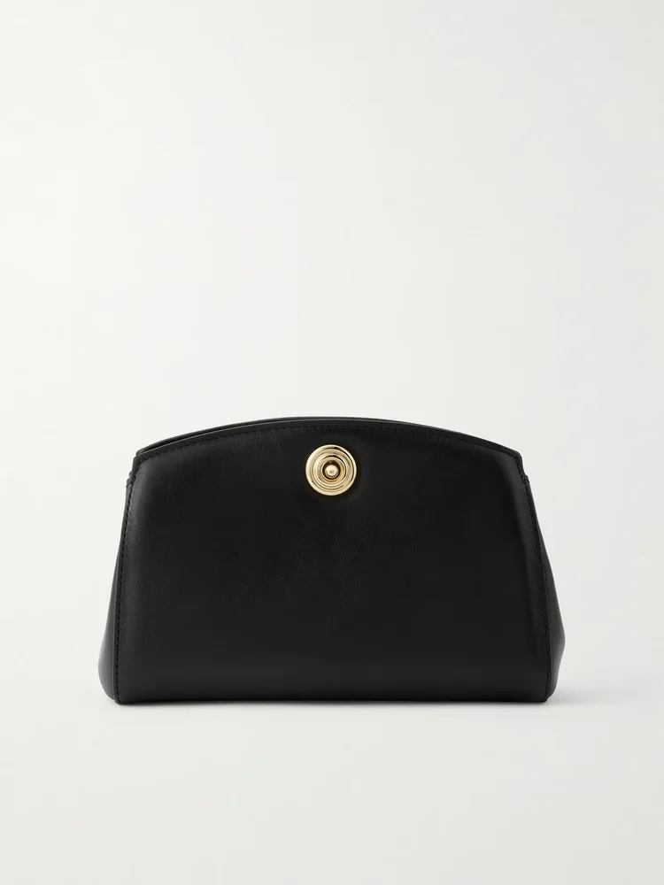 Leather clutch