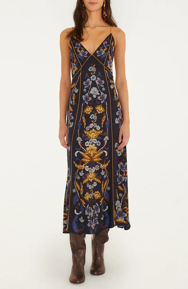 Golden Nature Slipdress