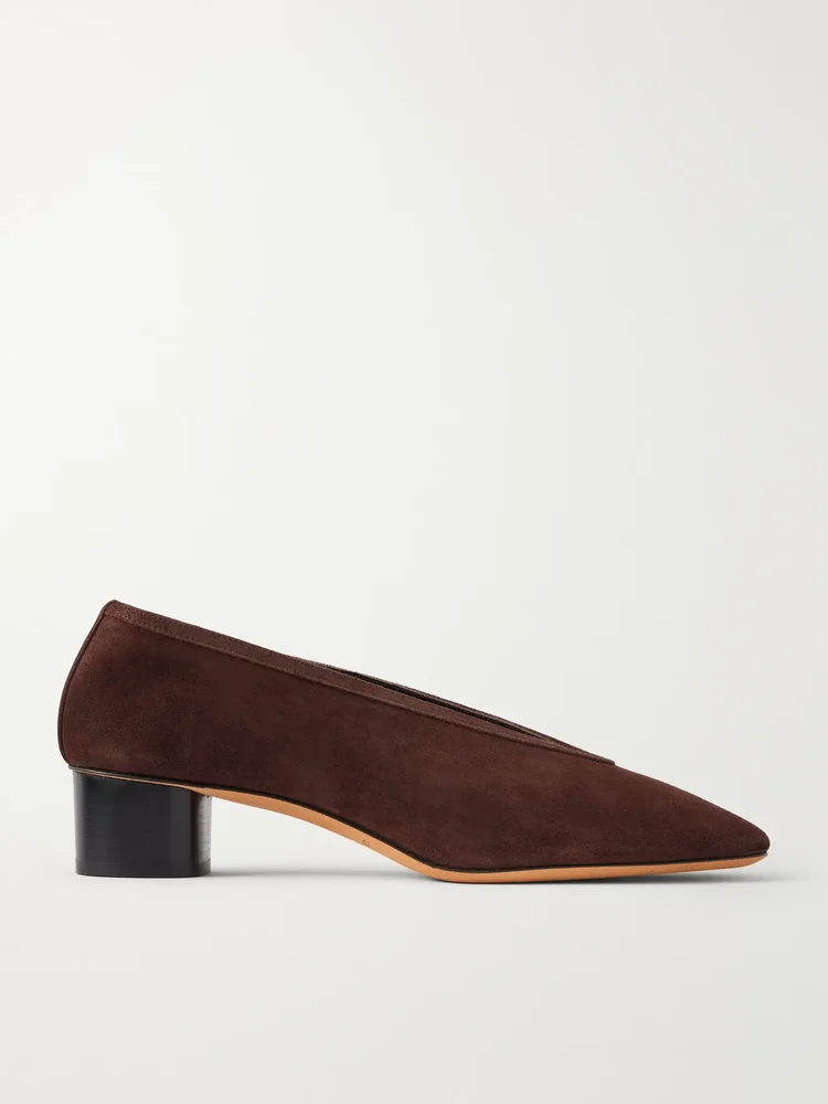 Luna suede pumps