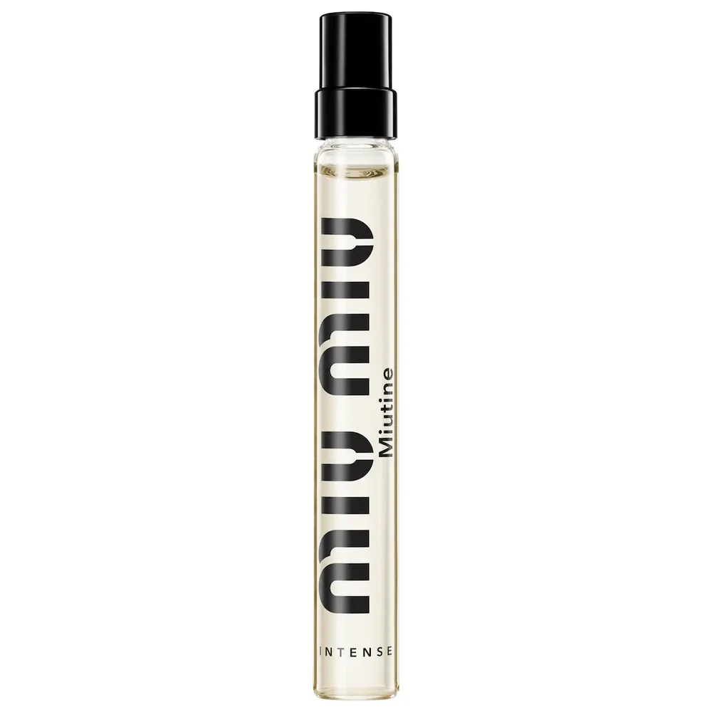 Miutine Intense Eau de Parfum with Blackberry and Bourbon Vanilla Travel Spray