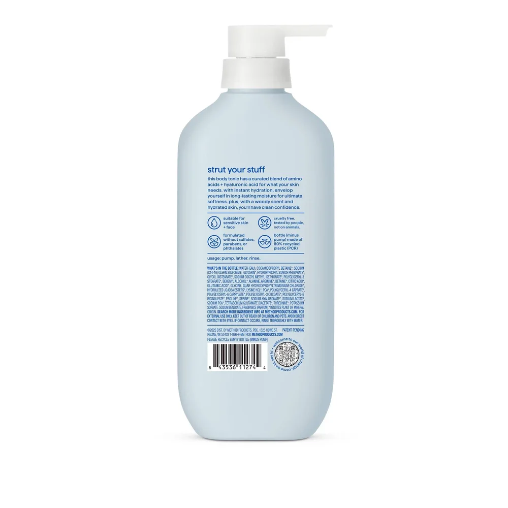 Moisture Enhancing Men's Body Wash Tonic