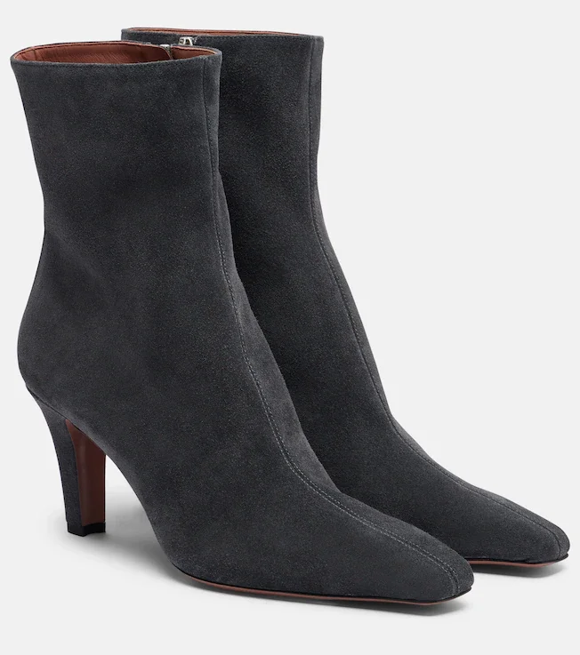 Belle suede ankle boots