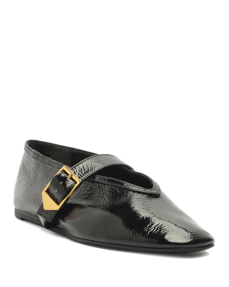 Women's Courtney Buckled Flats