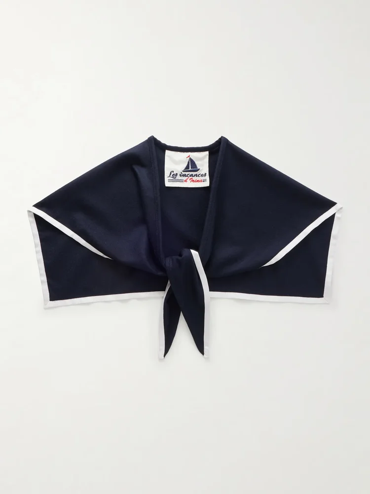 Wool and cashmere-blend scarf