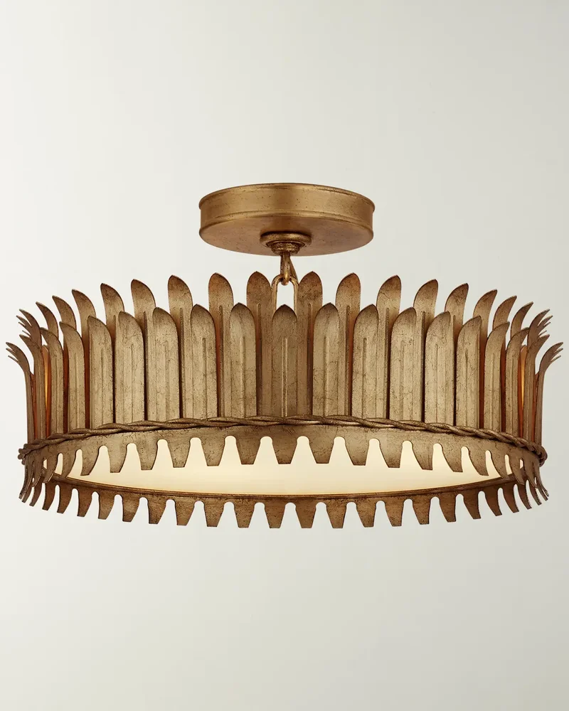 Leslie 16 Semi-Flush By Suzanne Kasler