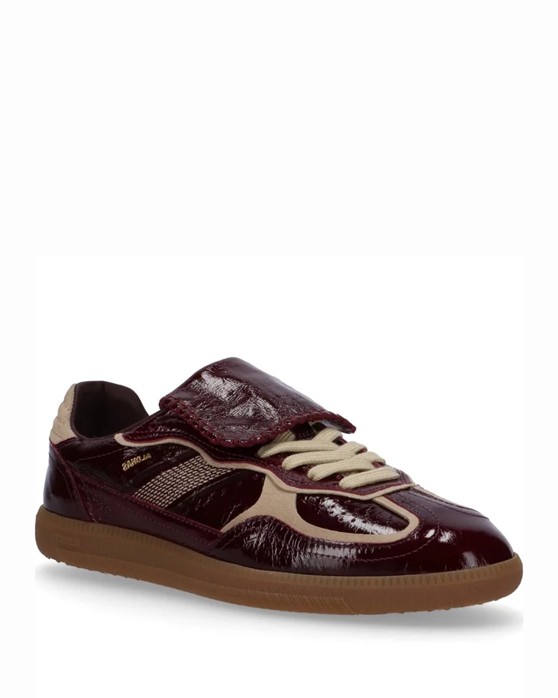 Women's TB.490 Club Patent Deep Burgundy Leather Sneakers