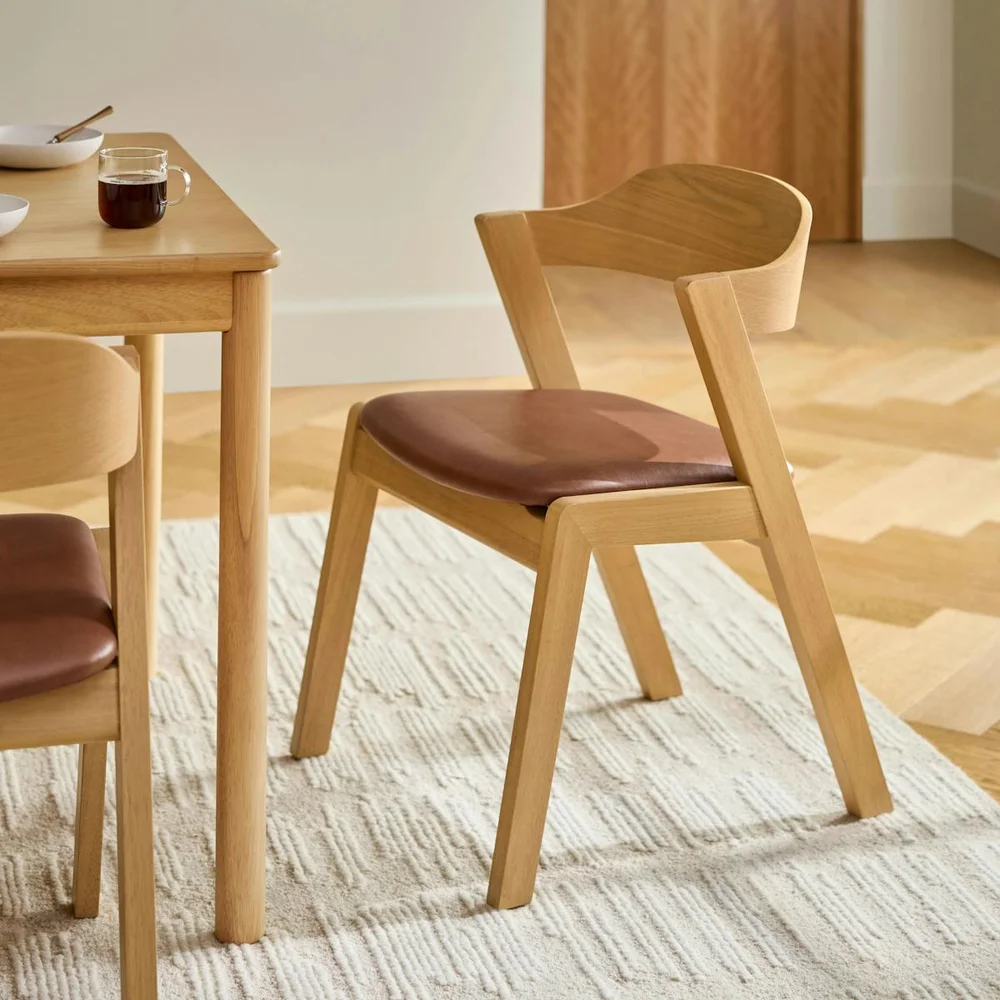 Meja Leather Dining Chair (pair-only)