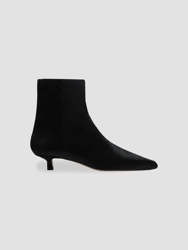 Sofie 30MM Calf Hair Ankle Boots